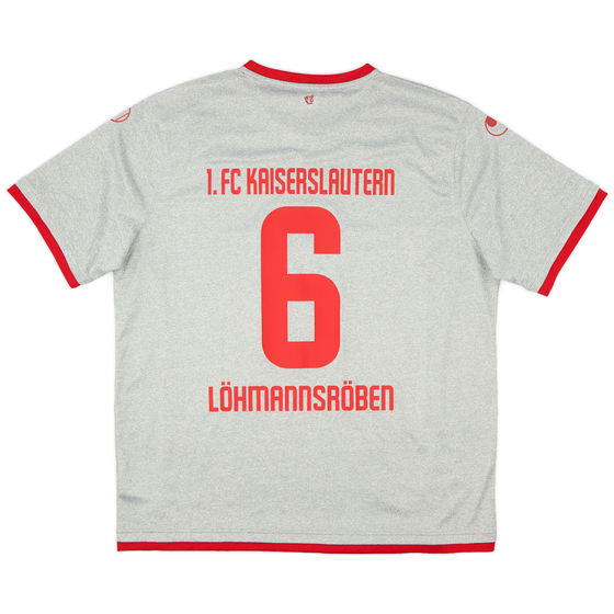 2018-19 FC Kaiserslautern Third Shirt Lohmannsroben #6 - 9/10 - (XXL)