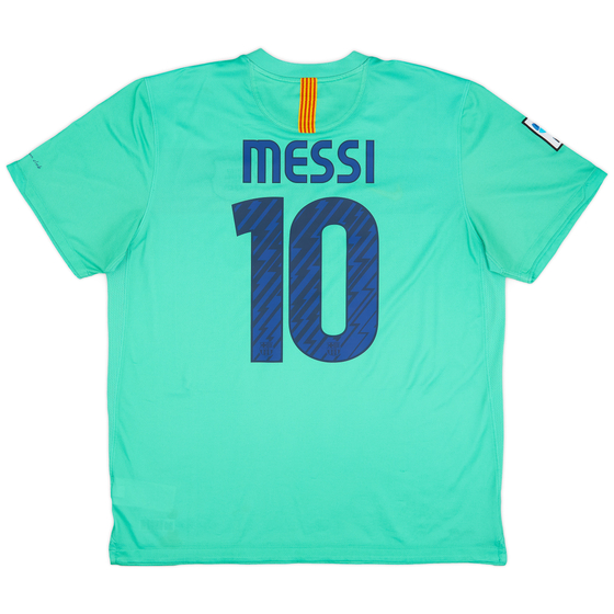 2010-11 Barcelona Away Shirt Messi #10 - 7/10 - (XL)