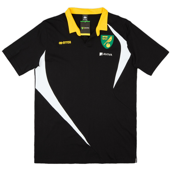 2014-15 Norwich Errea Polo T-Shirt - 8/10