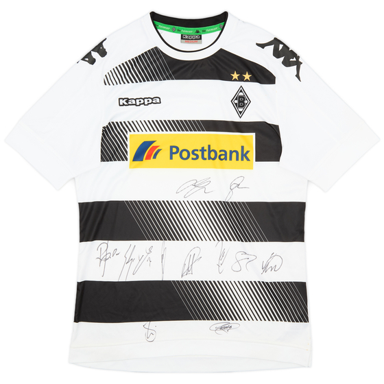 2016-17 Borussia Monchengladbach Signed Home Shirt - 8/10 - (M)