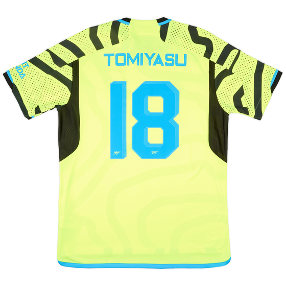 2023-24 Arsenal Away Shirt Tomiyasu #18