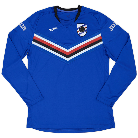 2019-20 Sampdoria Joma Training L/S Shirt - 9/10 - (M)