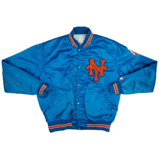 1990's New York Mets Starter Satin Varsity Jacket (Good) L