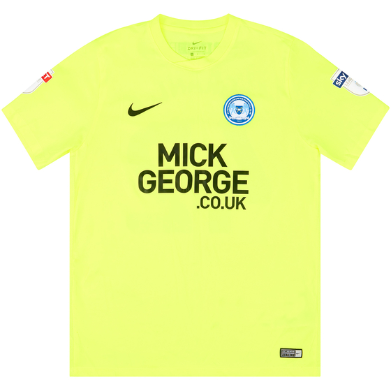 2017-18 Peterborough Match Issue Third Shirt Grant #42