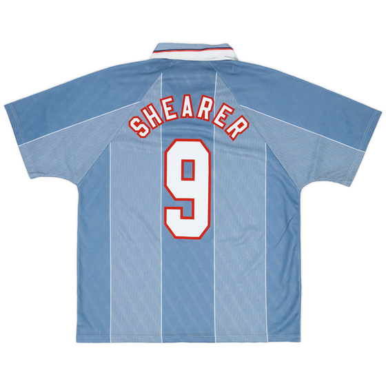 1996-97 England Away Shirt Shearer #9 - 9/10 - (XL)