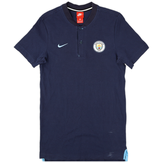 2017-18 Manchester City Nike Polo Shirt - 7/10 - (S)