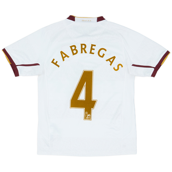 2007-08 Arsenal Away Shirt Fabregas #4 - 8/10 - (S)