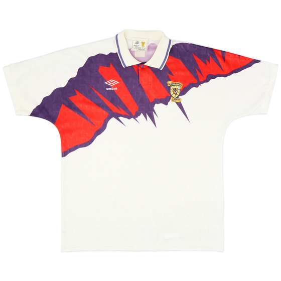 1991-93 Scotland Away Shirt - 9/10 - (XL)