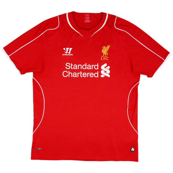 2014-15 Liverpool Home Shirt - 6/10 - (XL)