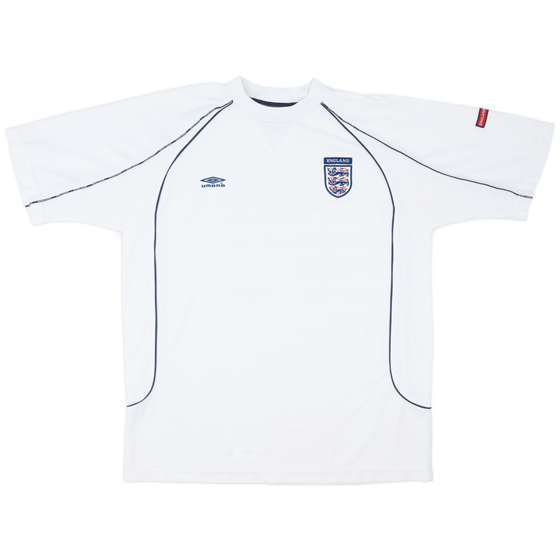 2000-02 England Umbro Training Shirt - 7/10 - (L)