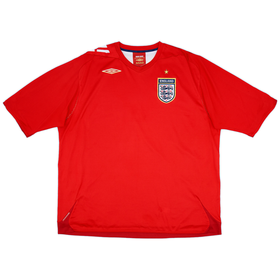 2006-08 England Away Shirt - 9/10 - (3XL)