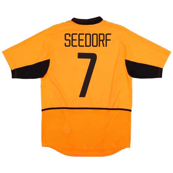 2002-04 Netherlands Home Shirt Seedorf #7 - 9/10 - (M)