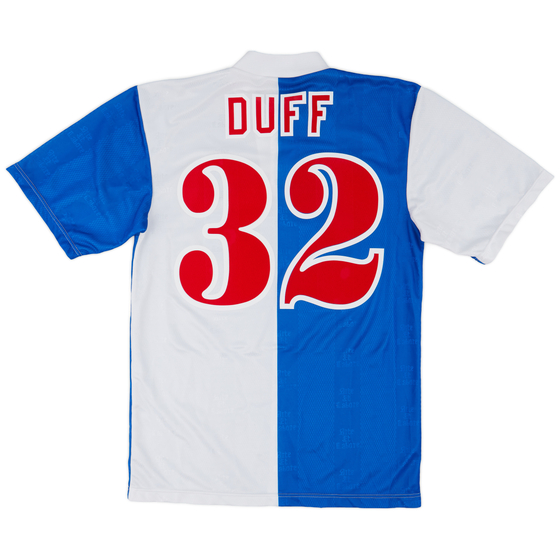 1996-98 Blackburn Home Shirt Duff #32 - 9/10 - (M)