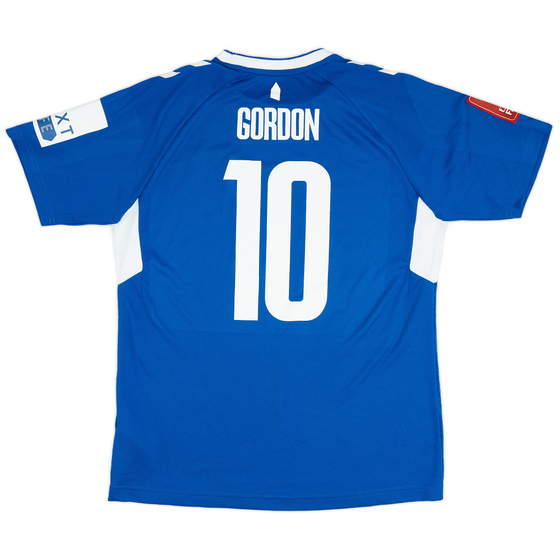 2022-23 Everton Match Issue FA Cup Home Shirt Gordon #10