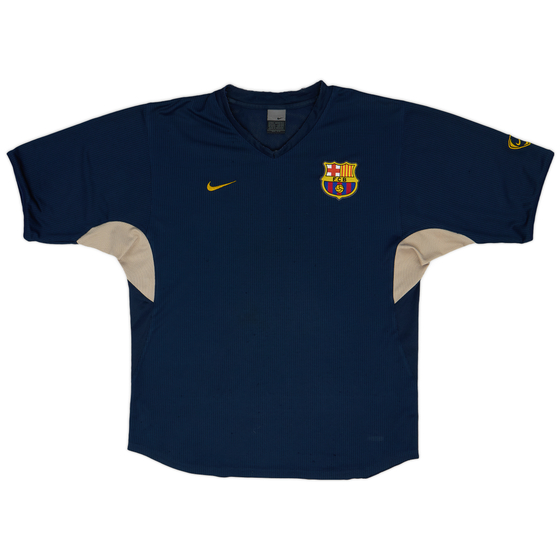2002-03 Barcelona Nike Training Shirt - 7/10 - (M)