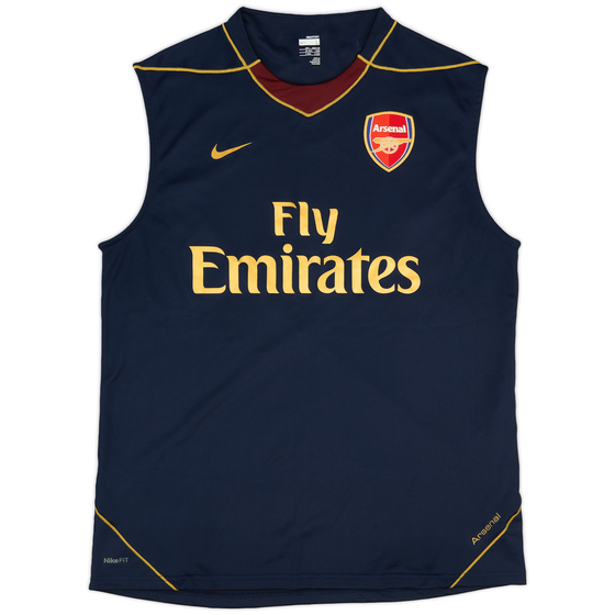 2007-08 Arsenal Nike Training Vest - 8/10 - (L)