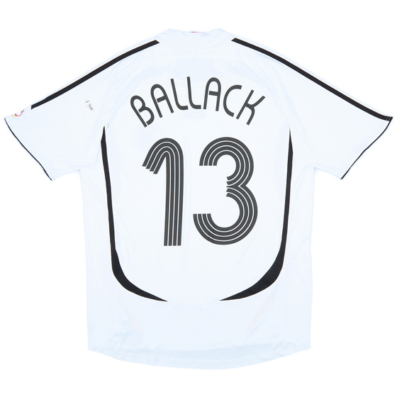 2005-07 Germany Home Shirt Ballack #13 - 5/10 - (M)