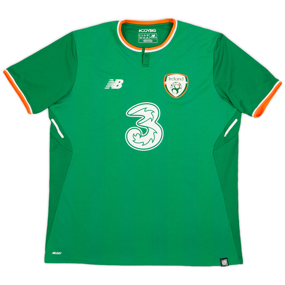 2017-18 Ireland Home Shirt - 8/10 - (XL)