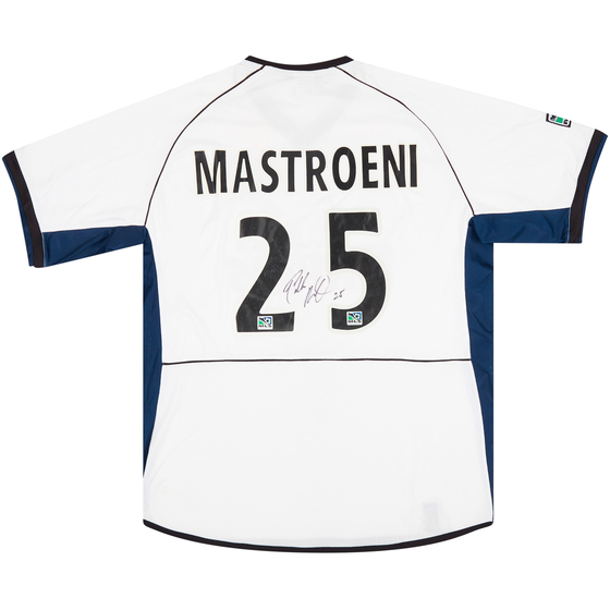 2003 Colorado Rapids Match Issue Signed Away Shirt Mastroeni #25