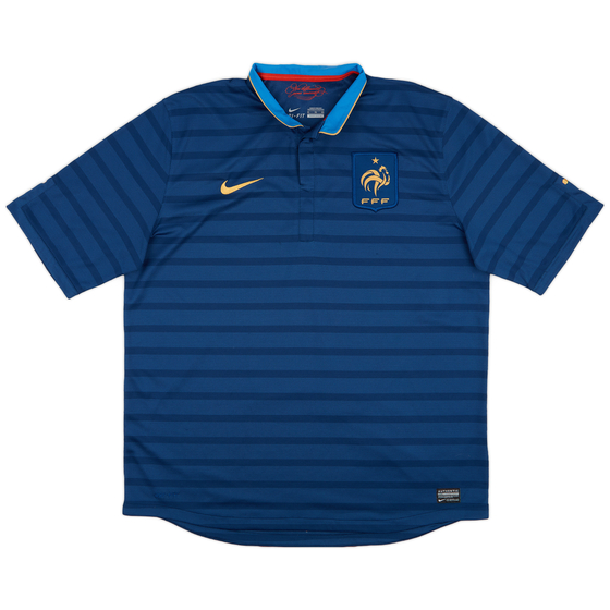 2012-13 France Home Shirt - 9/10 - (XL)