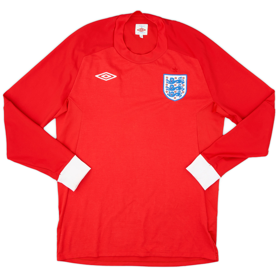 2010-11 England Away L/S Shirt - 7/10 - (M)