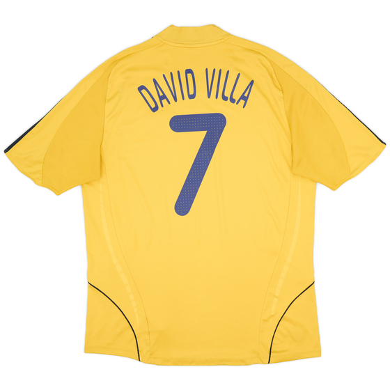2008-10 Spain Away Shirt David Villa #7 - 8/10 - (XL)