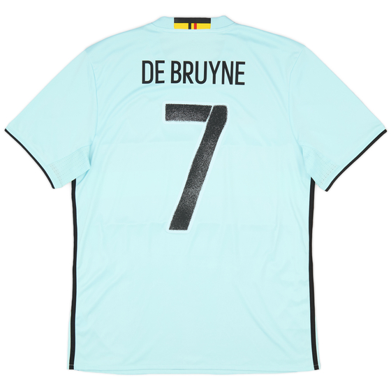 2016-17 Belgium Away Shirt De Bruyne #7 - 9/10 - (L)
