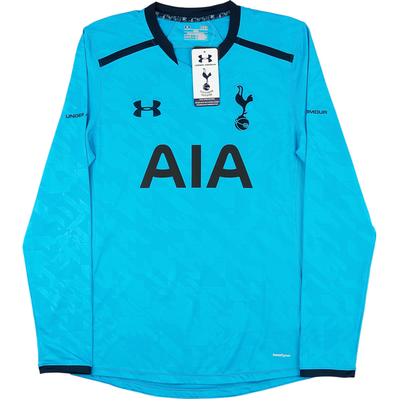 2013-14 Tottenham Player Issue Cup Away L/S Shirt (L)