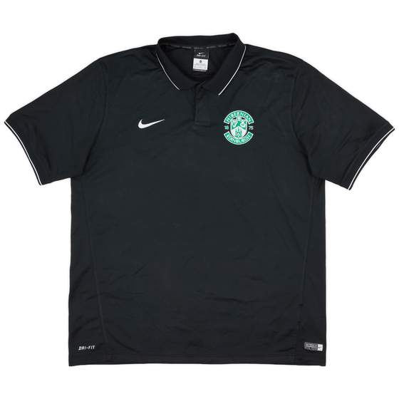 2014-15 Hibernian Nike Polo Shirt - 7/10 - (XL)