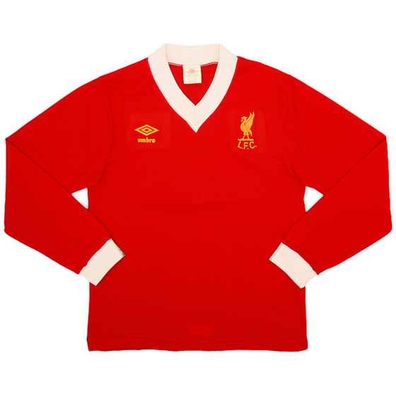 1979-82 Liverpool Home L/S Shirt - 8/10 - (M)