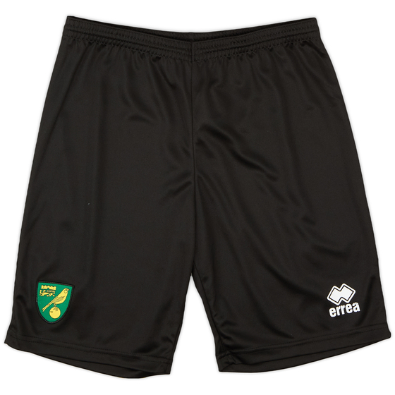 2014-15 Norwich Errea Training Shorts - As New - (XL)