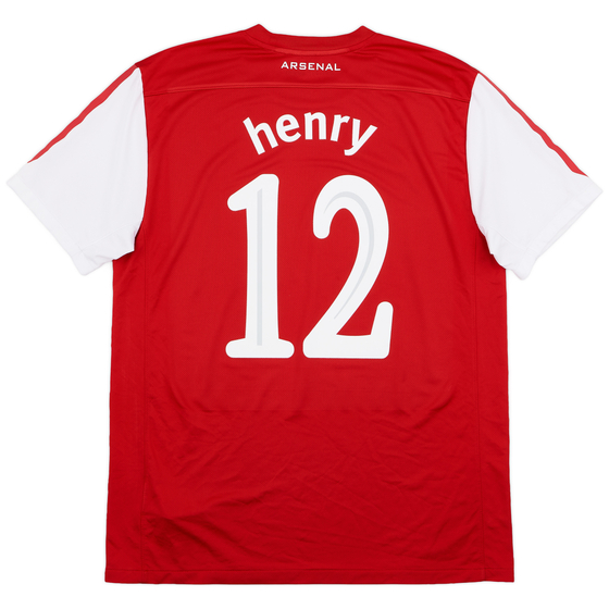 2011-12 Arsenal Home Shirt Henry #12 - 9/10 - (L)
