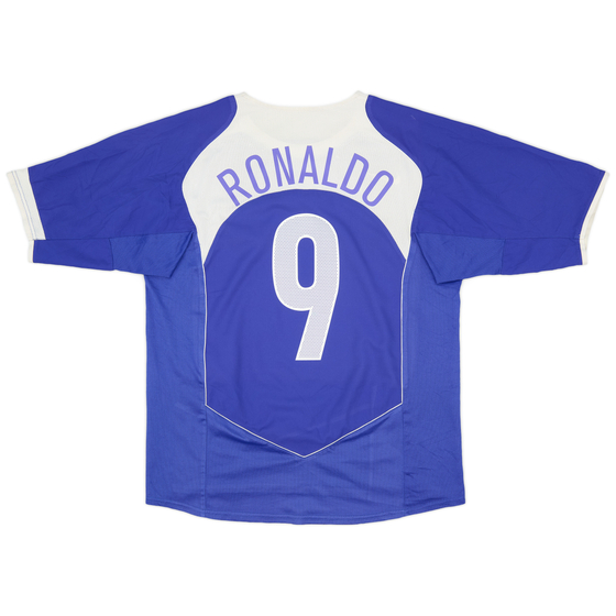 2004-06 Brazil Away Shirt Ronaldo #9 - 5/10 - (XL)