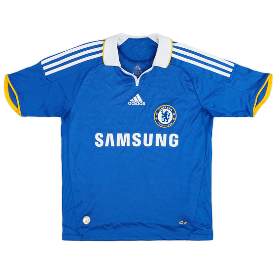 2008-09 Chelsea Home Shirt - 8/10 - (L.Boys)