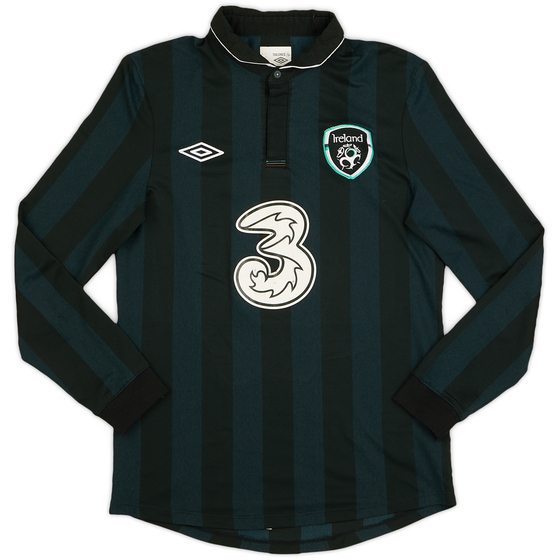2013-14 Ireland Away L/S Shirt - 7/10 - (M)