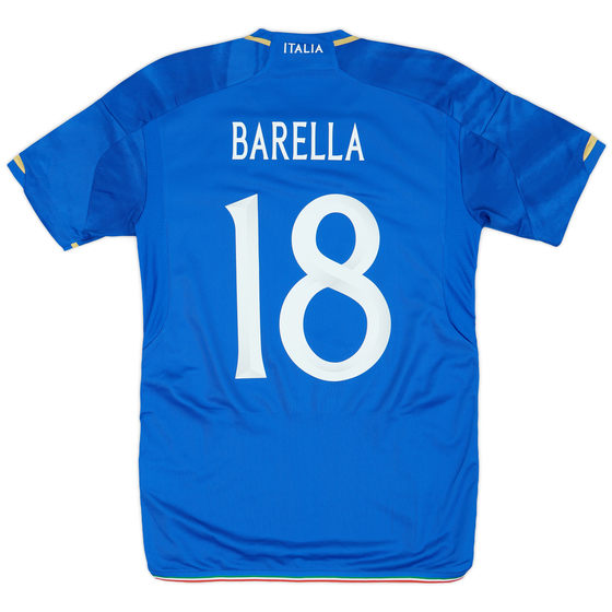 2023-24 Italy Home Shirt Barella #18 (S)