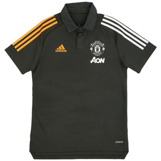 2020-21 Manchester United adidas Polo Shirt - 9/10 - (S)