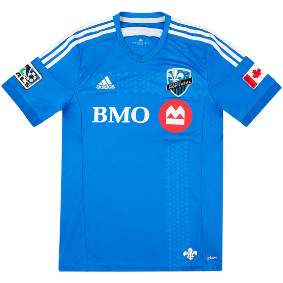 2014 Montreal Impact Match Issue Home Shirt Bernier #8