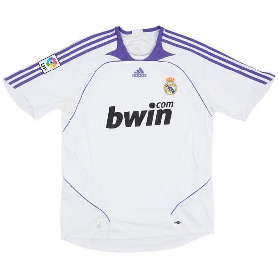 2007-08 Real Madrid Home Shirt - 6/10 - (L)