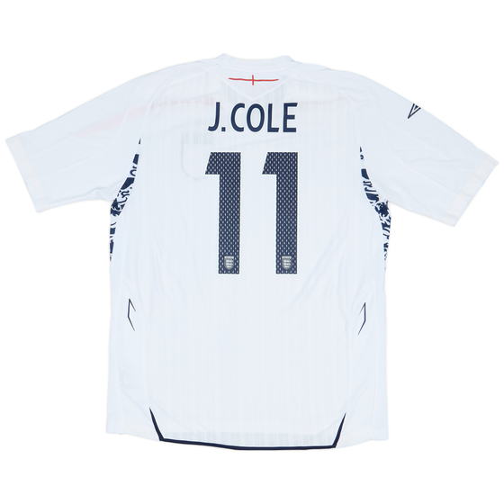 2007-09 England Home Shirt J.Cole #11 - 8/10 - (XXL)