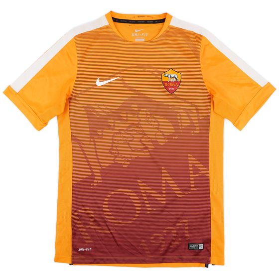 2015-16 Roma Nike Training Shirt - 7/10 - (M)