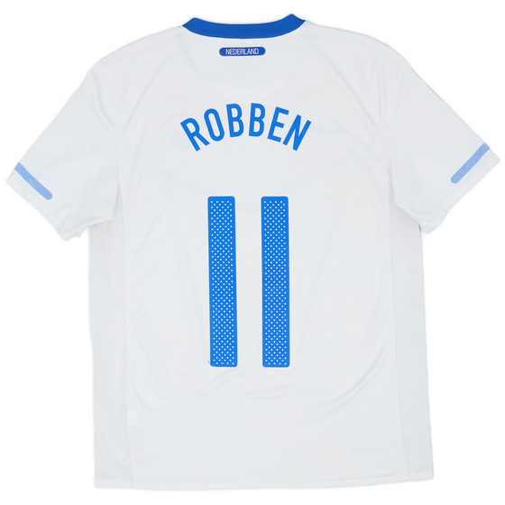 2010-11 Netherlands Away Shirt Robben #11 - 5/10 - (M)