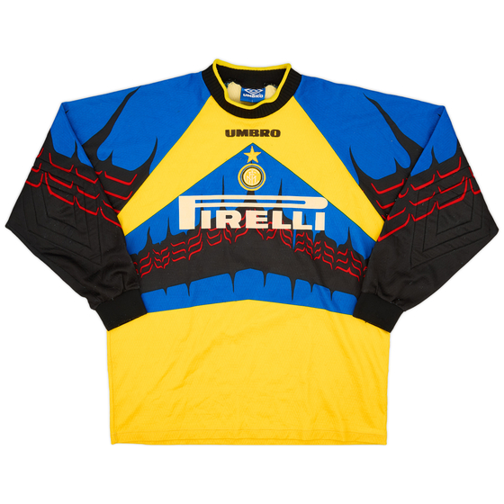 1996-97 Inter Milan GK Shirt #1 - 8/10 - (L)