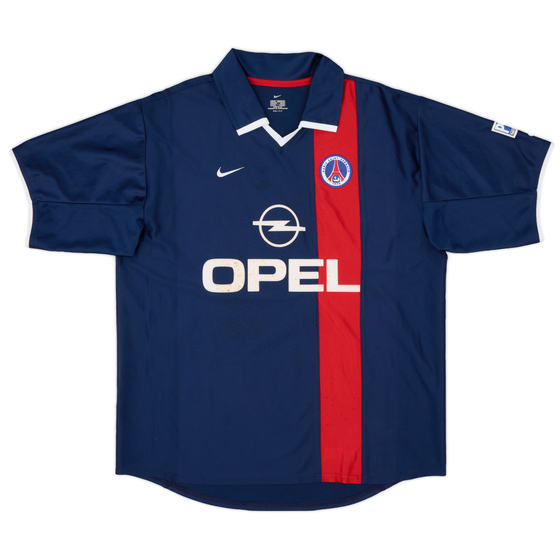2001-02 Paris Saint-Germain Home Shirt - 6/10 - (XL)