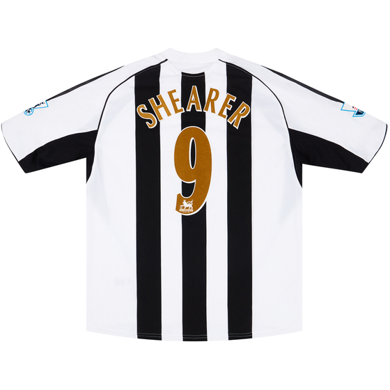 2005-06 Newcastle Match Issue Home Shirt Shearer #9 (v Portsmouth)