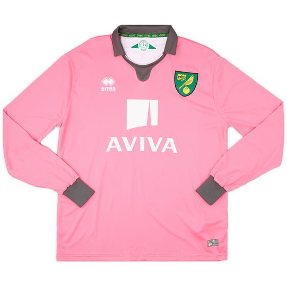 2015-16 Norwich GK Shirt - As New - (L)
