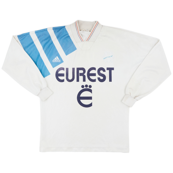 1993-94 Olympique Marseille Home L/S Shirt - 3/10 - (L)