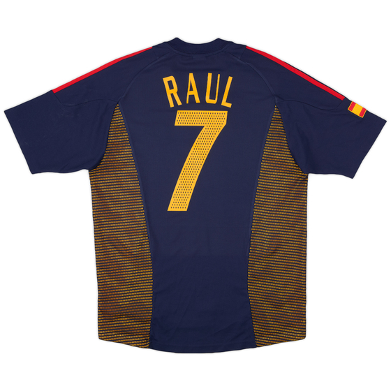 2002-04 Spain Third Shirt Raul #7 - 10/10 - (M)