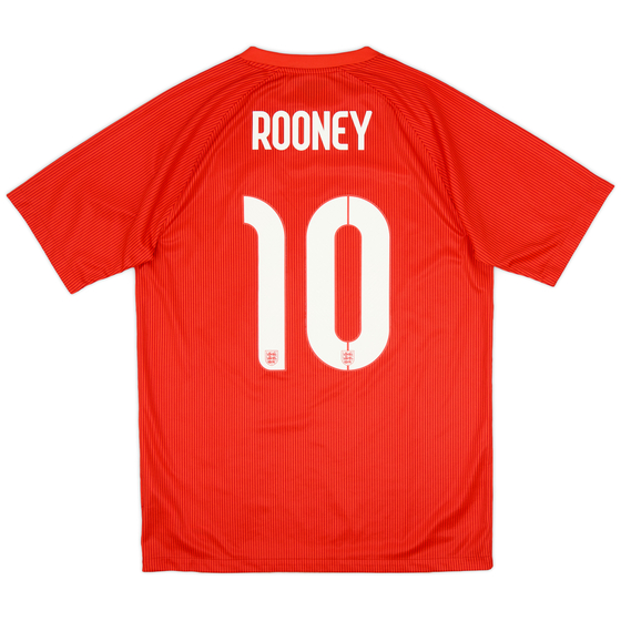 2014-15 England Away Shirt Rooney #10 - 7/10 - (M)