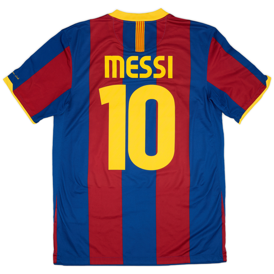 2010-11 Barcelona Home Shirt Messi #10 - 8/10 - (M)